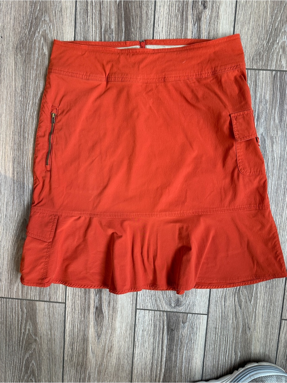 Women’s Royal Robbins Autumn Orange Explorer Skirt Size 8